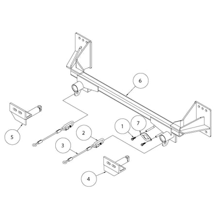 Roadmaster 2012-2018 FIAT 500 TOW BAR MNTG BRKT KIT 522013-1A